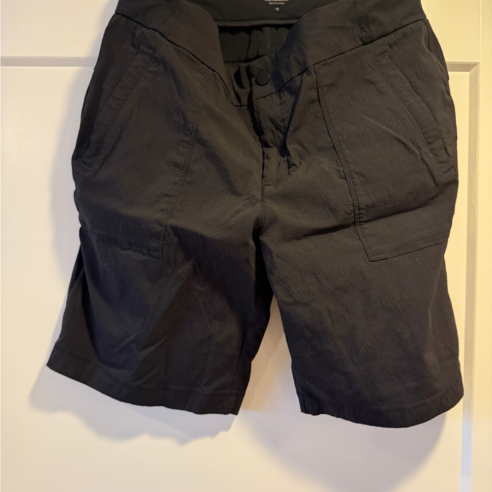 Black Casual Shorts